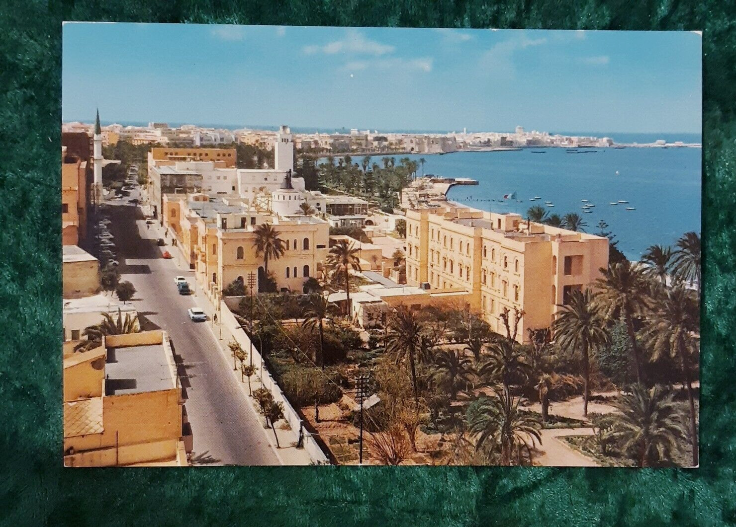 Vintage 1960s Postcard of Libya - Unused - Panorama Of Tripoli