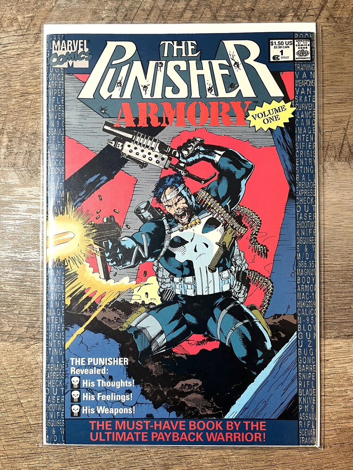 The Punisher Armory #1 May 1990 Marvel Comics Book Volume One Frank Castle