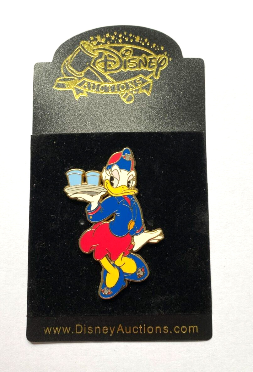 RARE DISNEY PIN BADGE Disney Auctions - Daisy Duck Air Crew