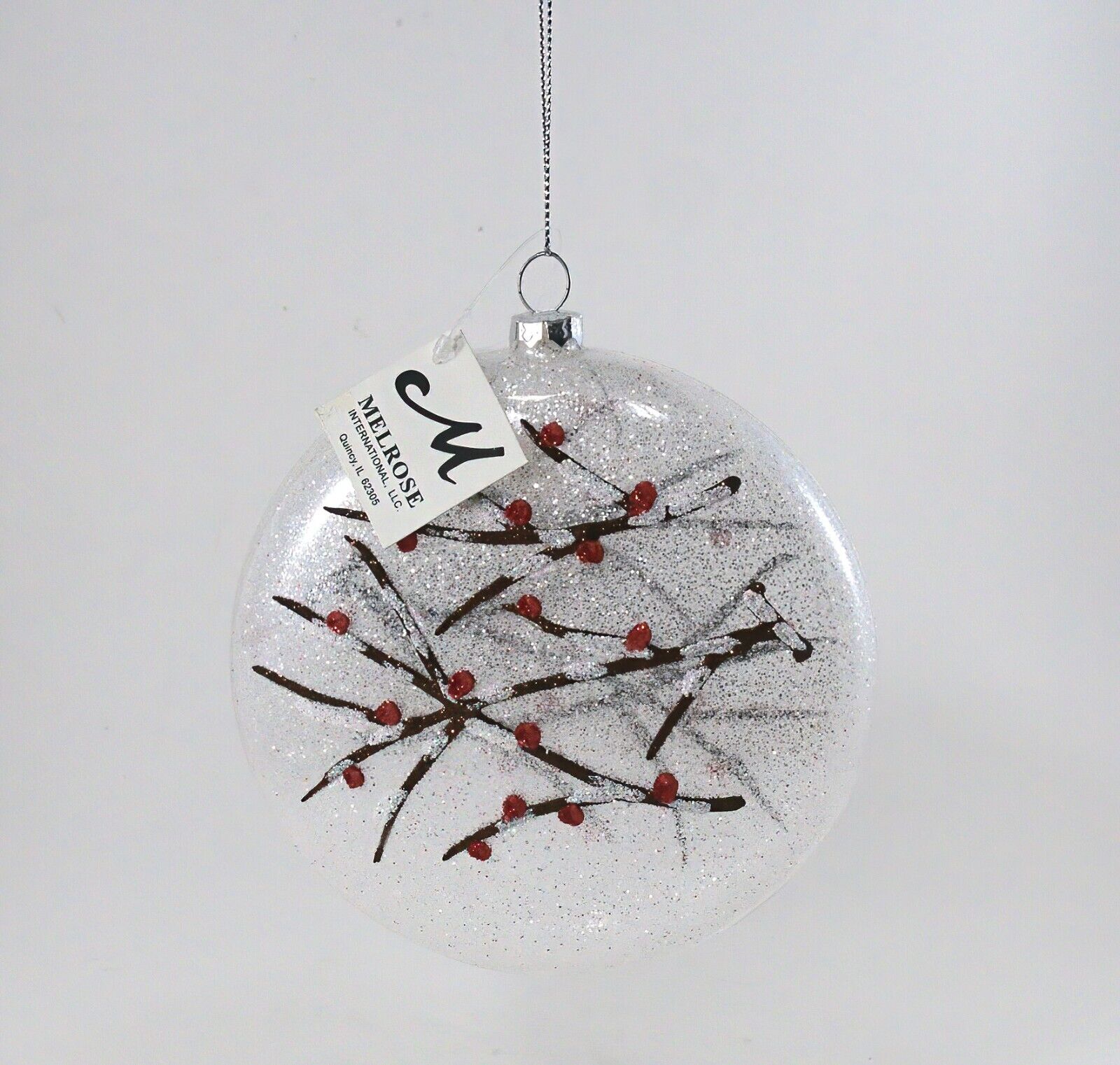 Christmas Ornament Melrose International LLC Plastic  5.5\