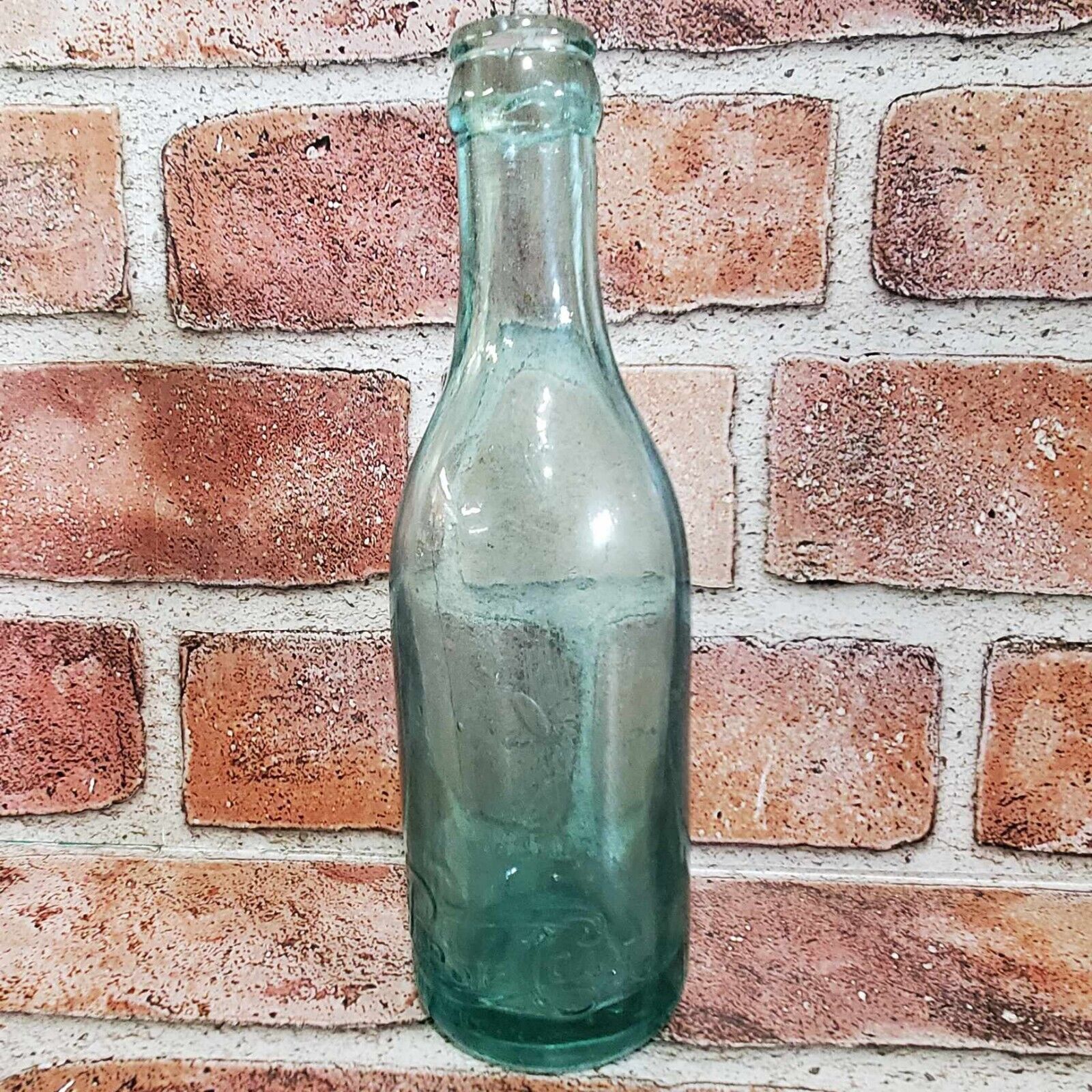 Antique Rare Aqua Green Pepsi Cola Soda Bottle New Bern North Carolina 