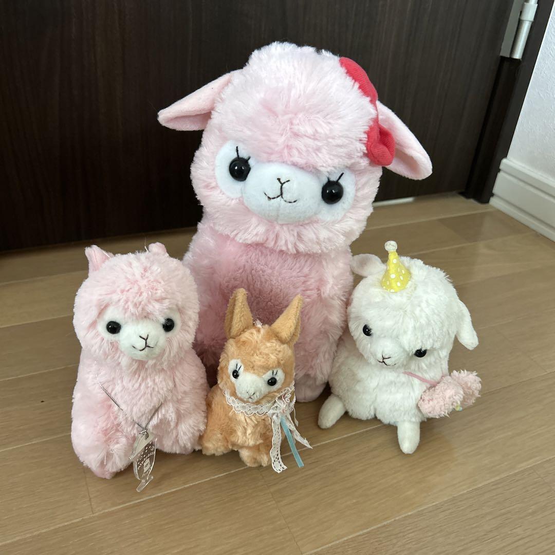 Alpacasso plush toys (4 pieces) Bulk