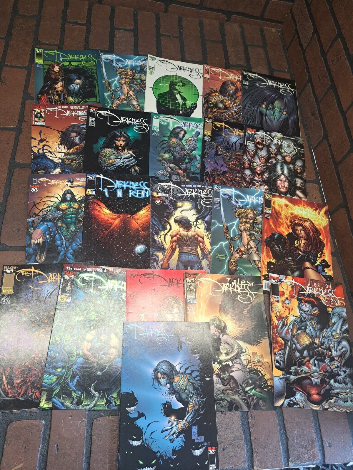The Darkness Image Top Cow Lot Of 21 Different Books 