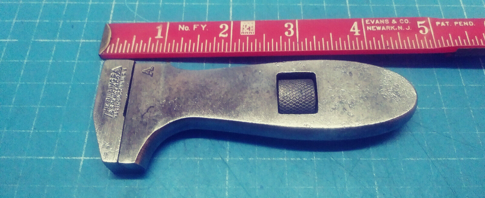 The BILLINGS SPENCER CO. Spanner Pocket Bicycle Wrench A 4”
