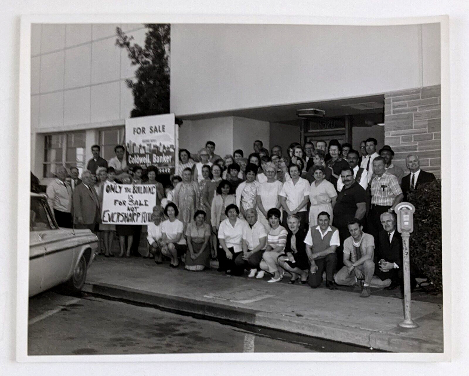 1960s Eversharp Employees Business Closing Employees Coldwell Banker VTG Photo