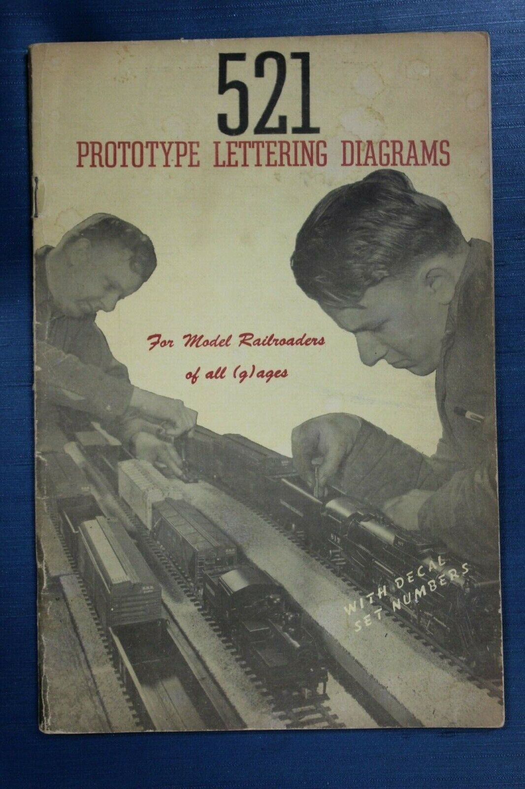 521 Prototype Lettering Diagrams For Model Railroaders 1960