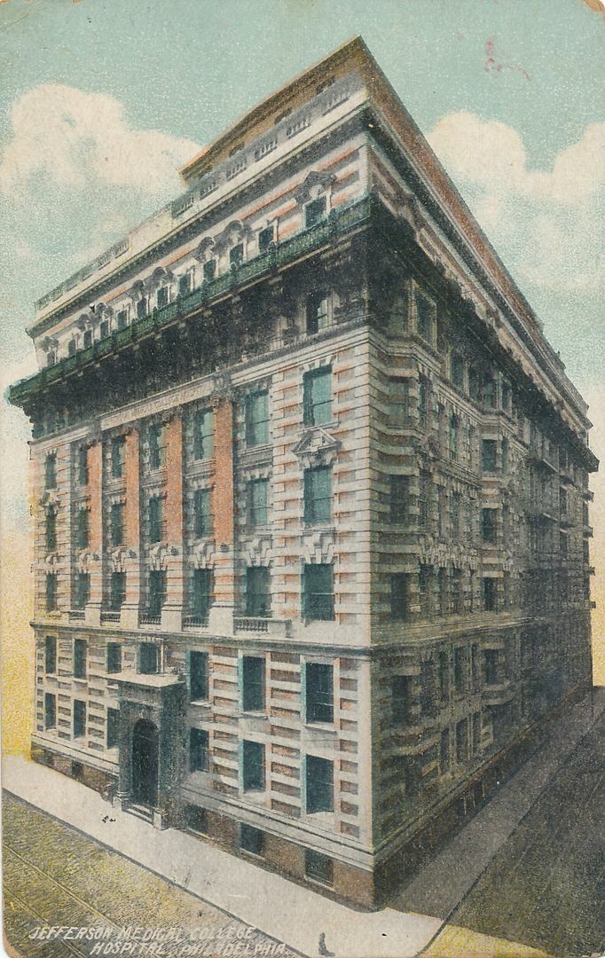 PHILADELPHIA PA - Jefferson Medical College - 1911