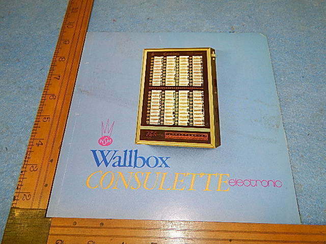 NSM Consulette Electronic Wallbox Advertising Brochure