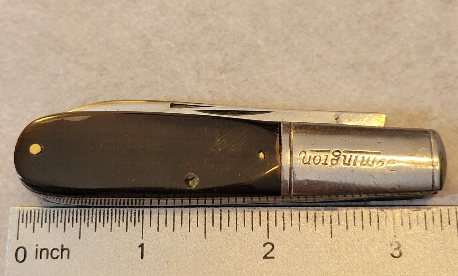 REMINGTON UMC Knife Made in USA RB43 2 Blade BARLOW ANTIQUE