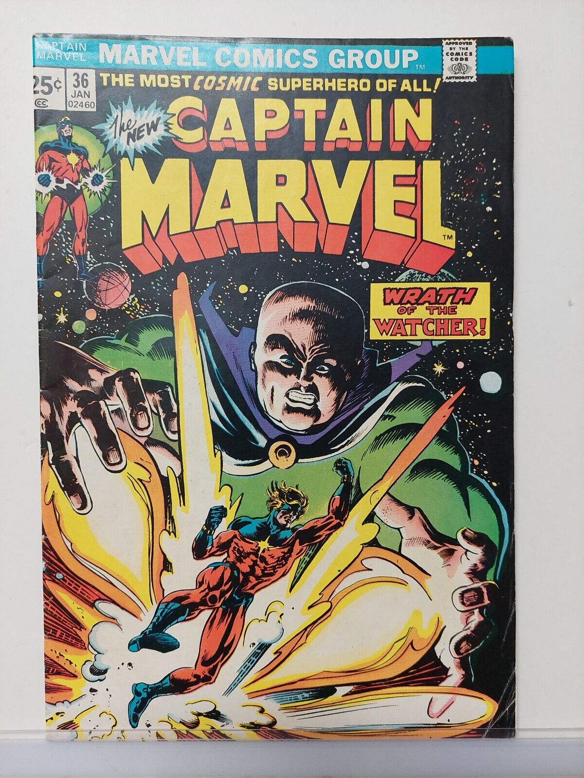 Captain Marvel #36          Marvel Comics 1974                     (F415)