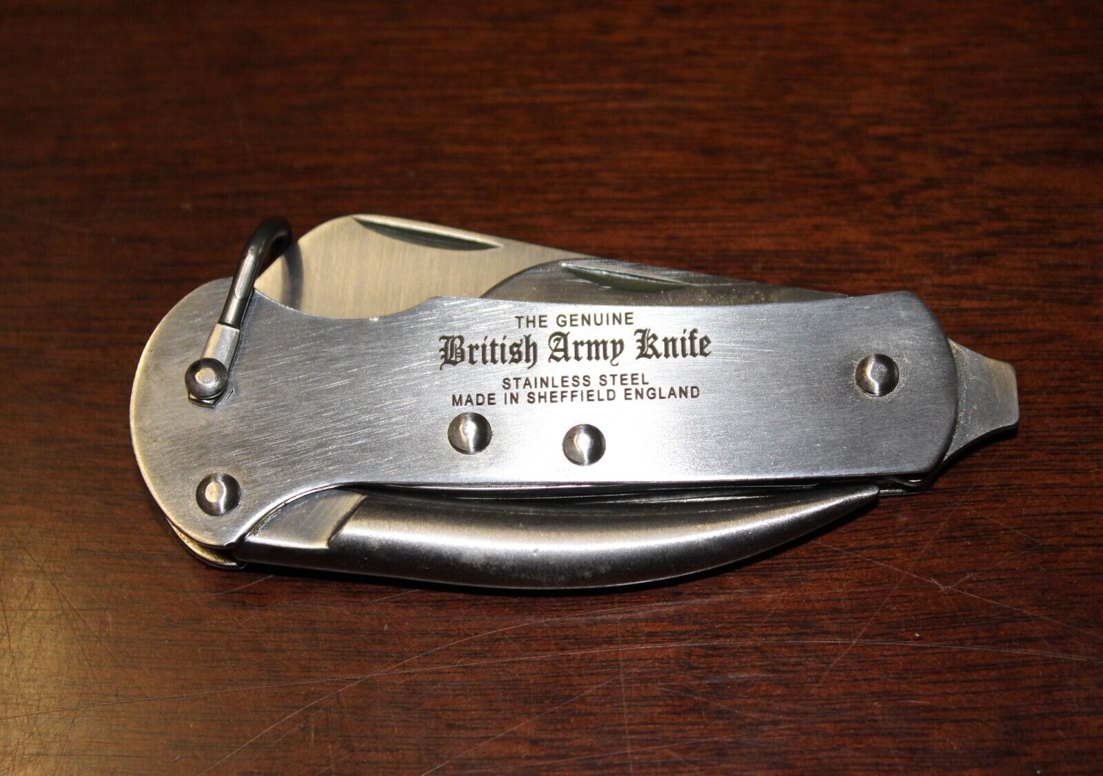 Genuine British Army Knife - stainless steel pocketknife