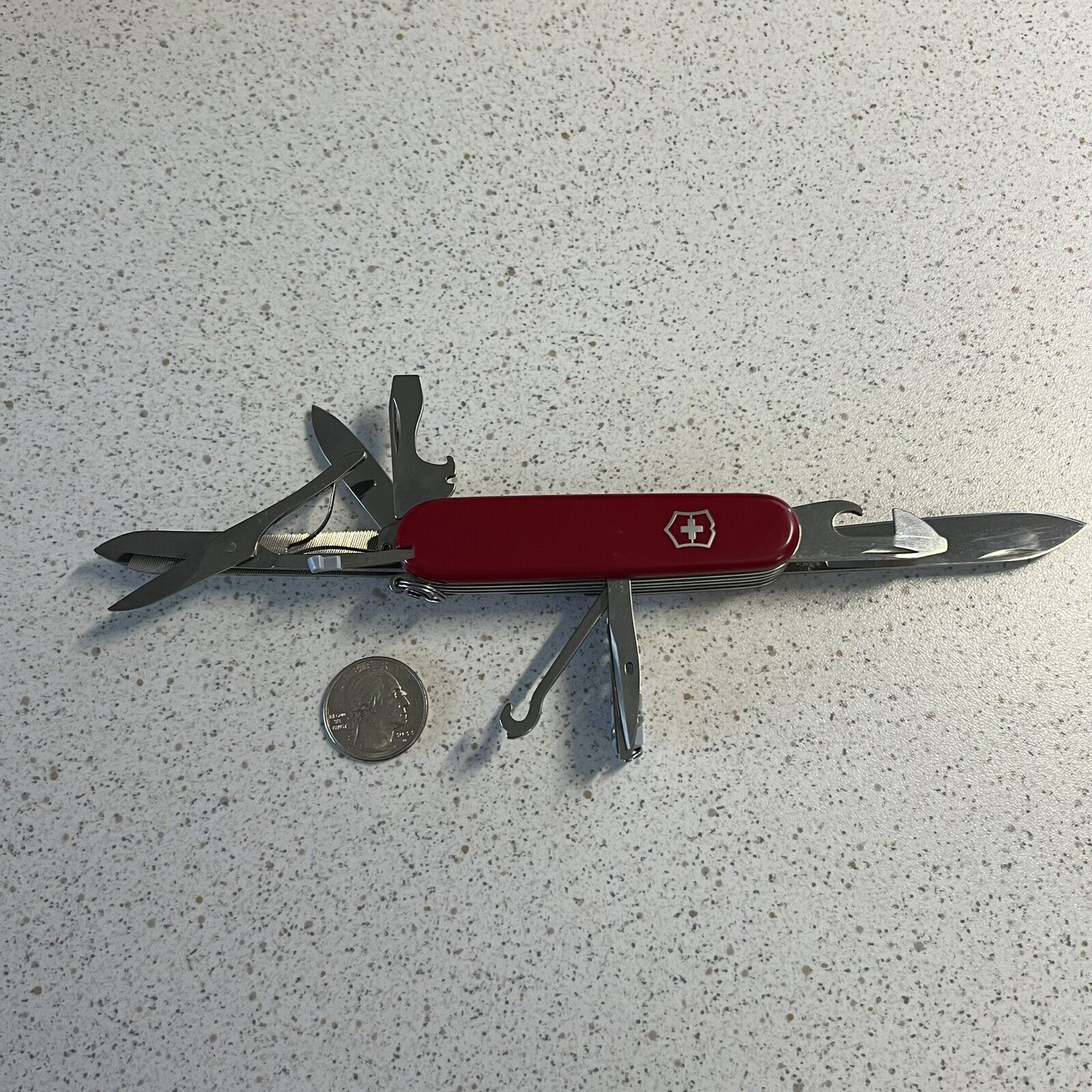 NEW Victorinox Ranger 53861 Red Original Swiss Army Pocket Knife Multi Tool
