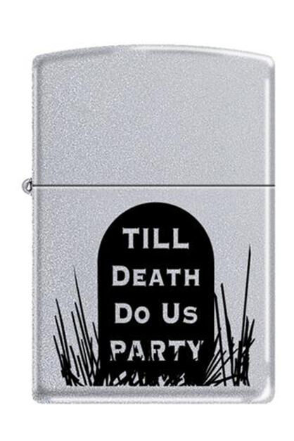 Zippo 3191 till death do us party RARE & DISCONTINUED Lighter