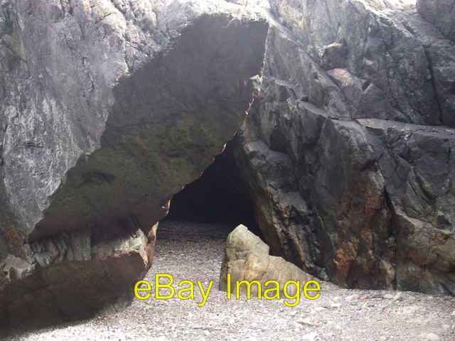 Photo 6x4 Uamh Mhartainn Baile M\u00f2r St. Martin's cave in an area c2007