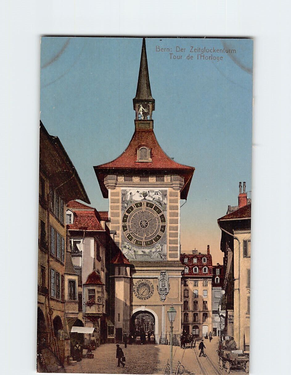 Postcard Der Zeitglockenturm Tour de l Horloge Bern Switzerland