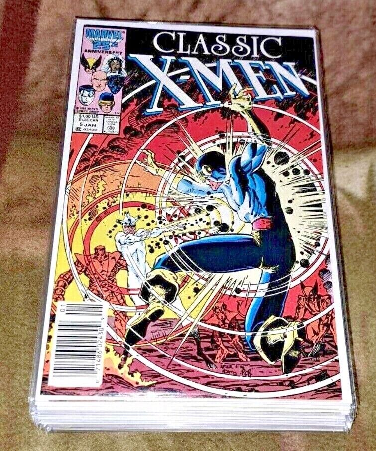 Marvel 1986 Classic X-Men Mixed Lot Pick What U Need Bagged & Board NM