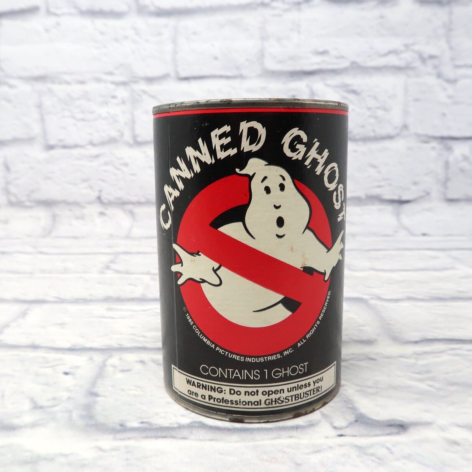 Ghost In a Can CANNED GHOST 1985 Canada Sealed Ghostbusters Promotional Item g7