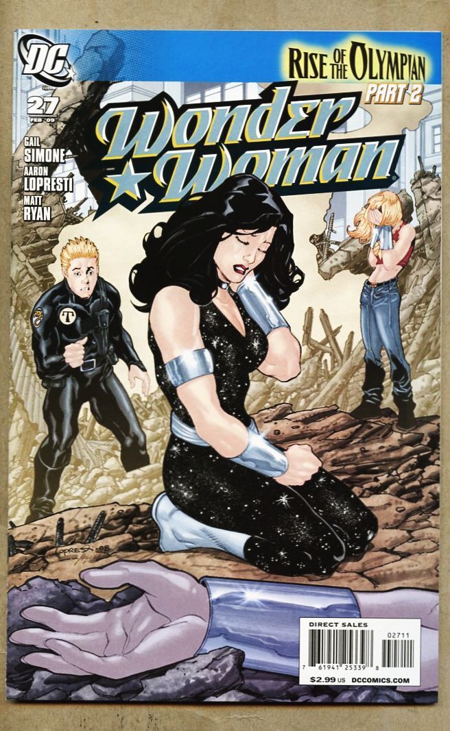 Wonder Woman #27-2009 nm 9.4 Gail Simone Standard Cover Justice League Cheetah
