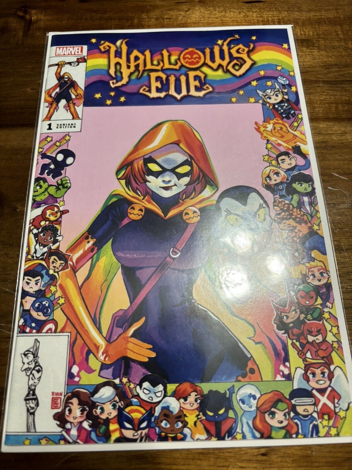 HALLOW'S EVE #1 (RIAN GONZALES EXCLUSIVE VARIANT) COMIC BOOK ~ Marvel Comics NM