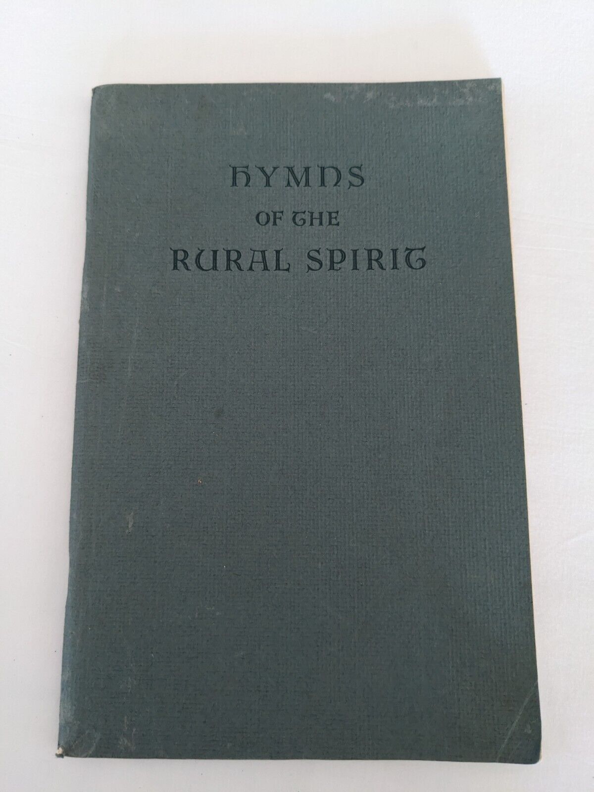 Hymns Of The Rural Spirit - Paperback Hymnal -- 1947