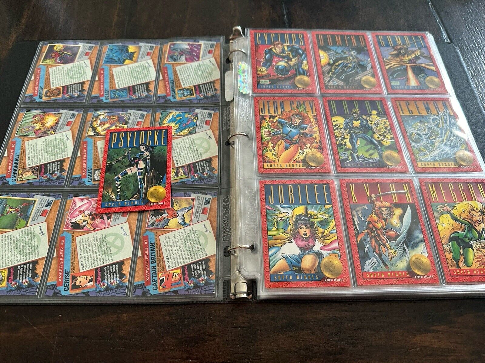 1993 Uncanny X-Men Series 2 Complete Skybox Trading Card Base Set 100 Cards