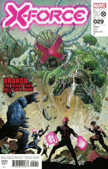 X-Force, Vol. 6 (29A) The Hungry Mind Regular Joshua Cassara Cover Marvel Comics