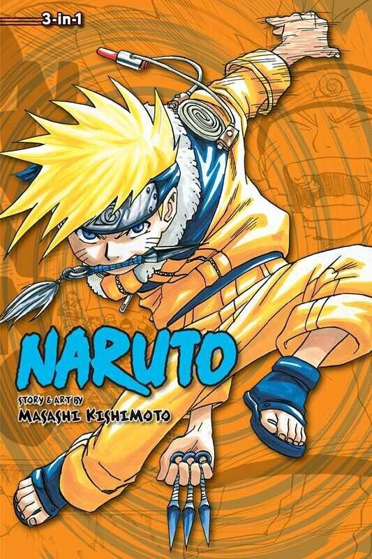 Naruto 3-in-1 Edition Omnibus Vol. 2 (4, 5, 6) Manga
