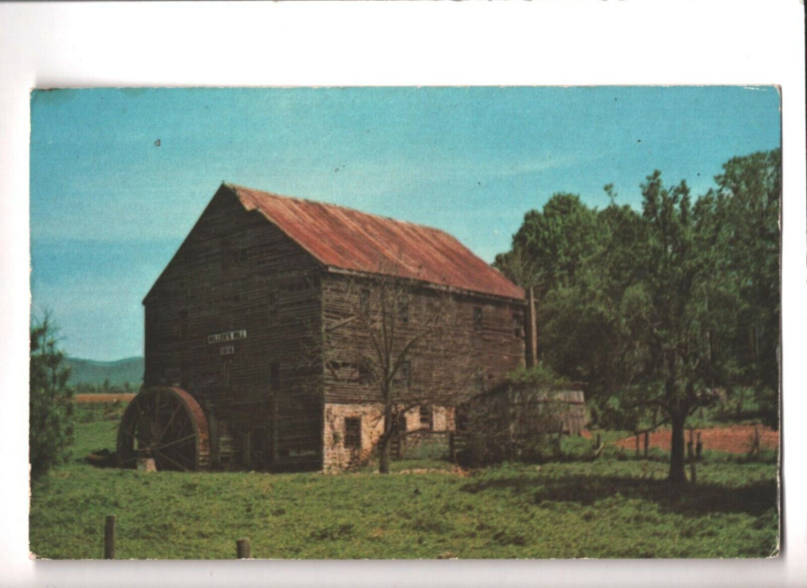 Postcard Lexington VA Virginia Miller\'s Mill Unposted