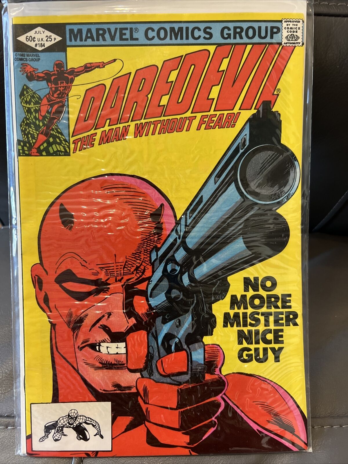 Daredevil #184 Marvel 1982 (VF-) 1st Daredevil & Punisher Team-Up NEWSSTAND