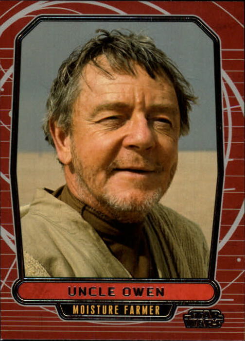 2012 Star Wars Galactic Files #102 Uncle Owen
