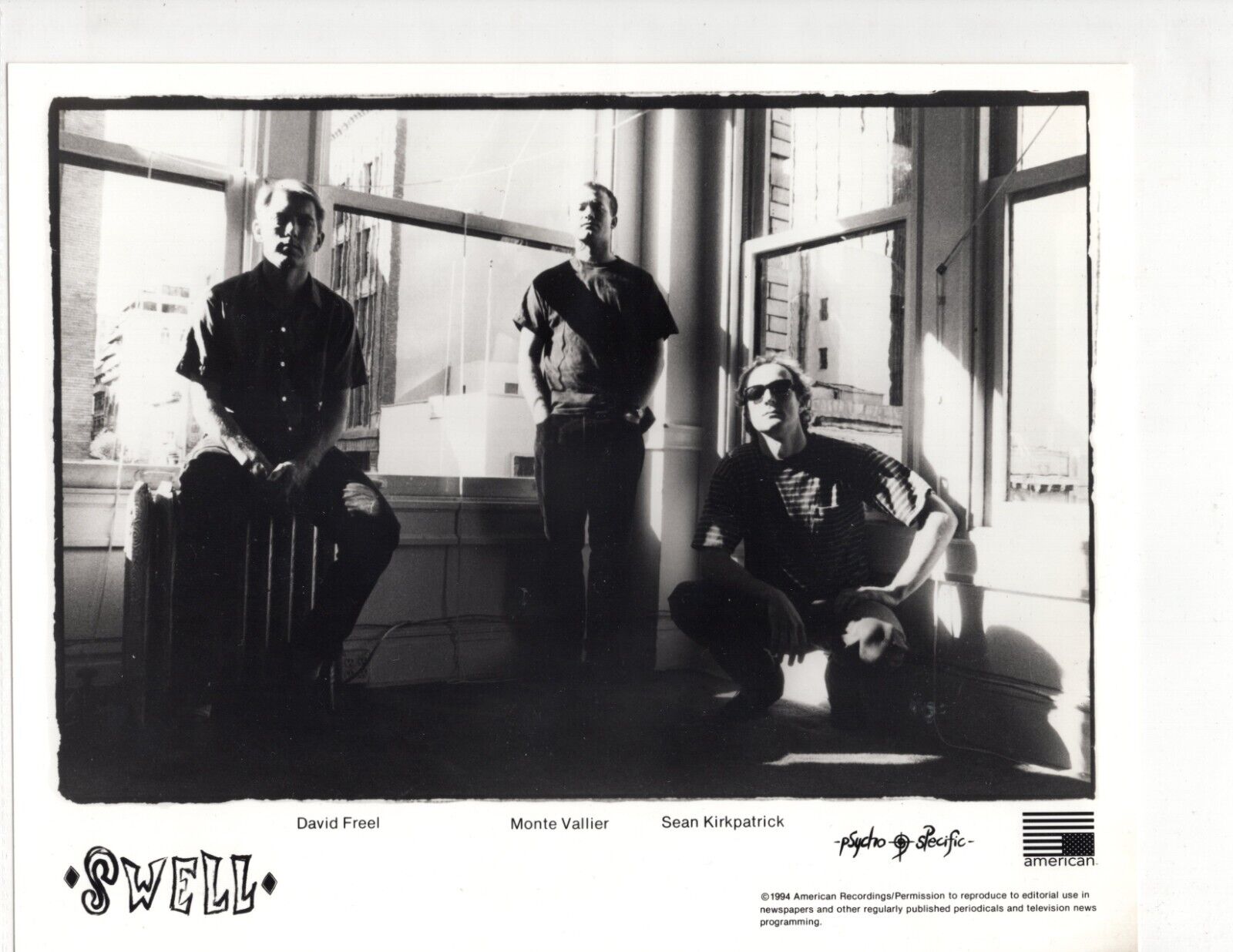 Original 1994 Swell Photo Promo Press 10x8 - 41