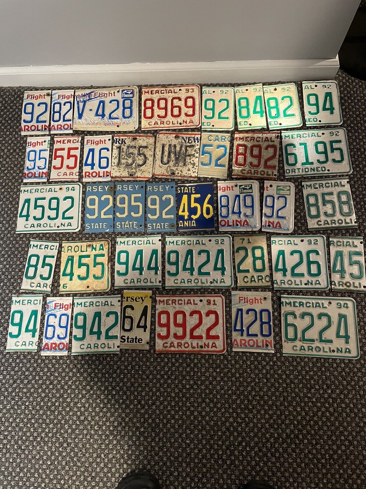 Cut License Plate Numbers For Craft Projects 