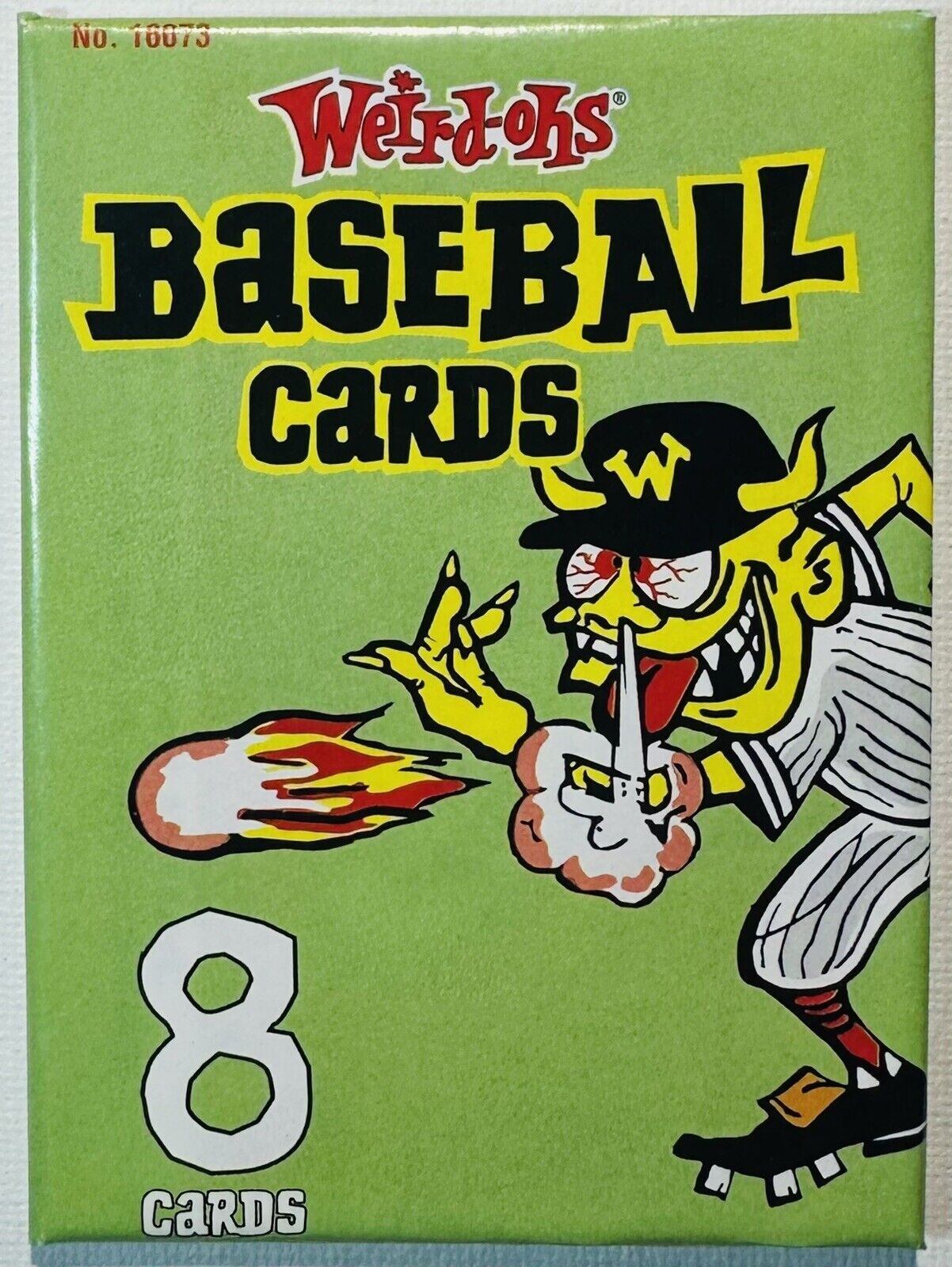 WEIRD-OHS BASEBALL CARDS--ONE UNOPENED WAX PACK--2007 RE-ISSUE OF 1970\'s CARDS