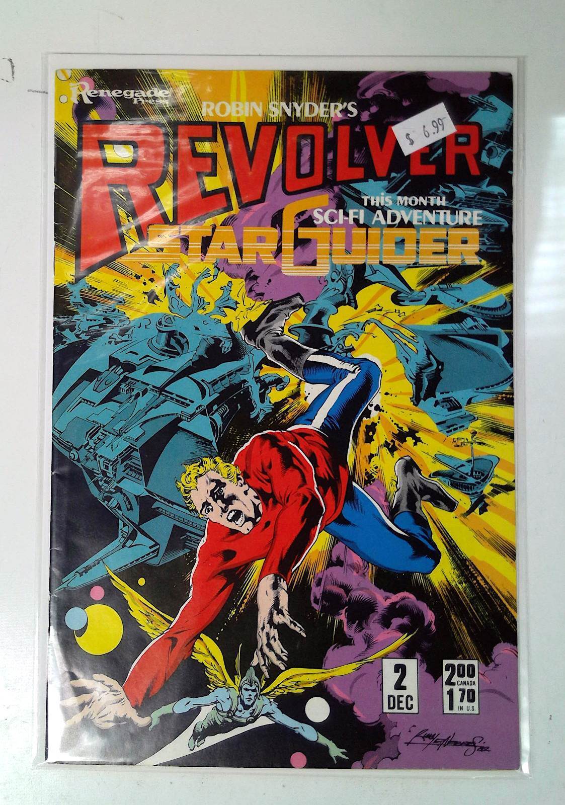 1985 Robin Snyder's Revolver #2 Renegade Press VF 1st Print Comic Book