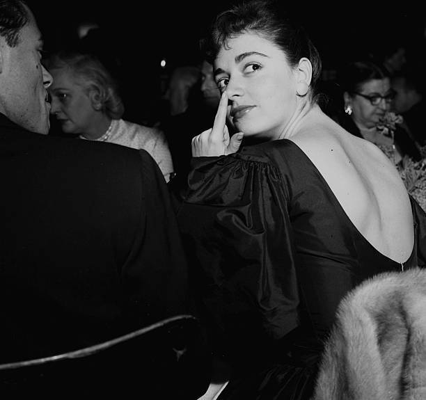 Italian singer Anna Maria Alberghetti attends the Directors Guil - 1956 Photo 1