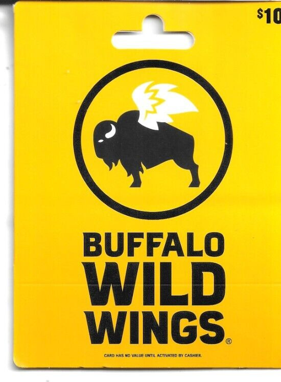 Buffalo Wild Wings Gift Card No $ Value BSS