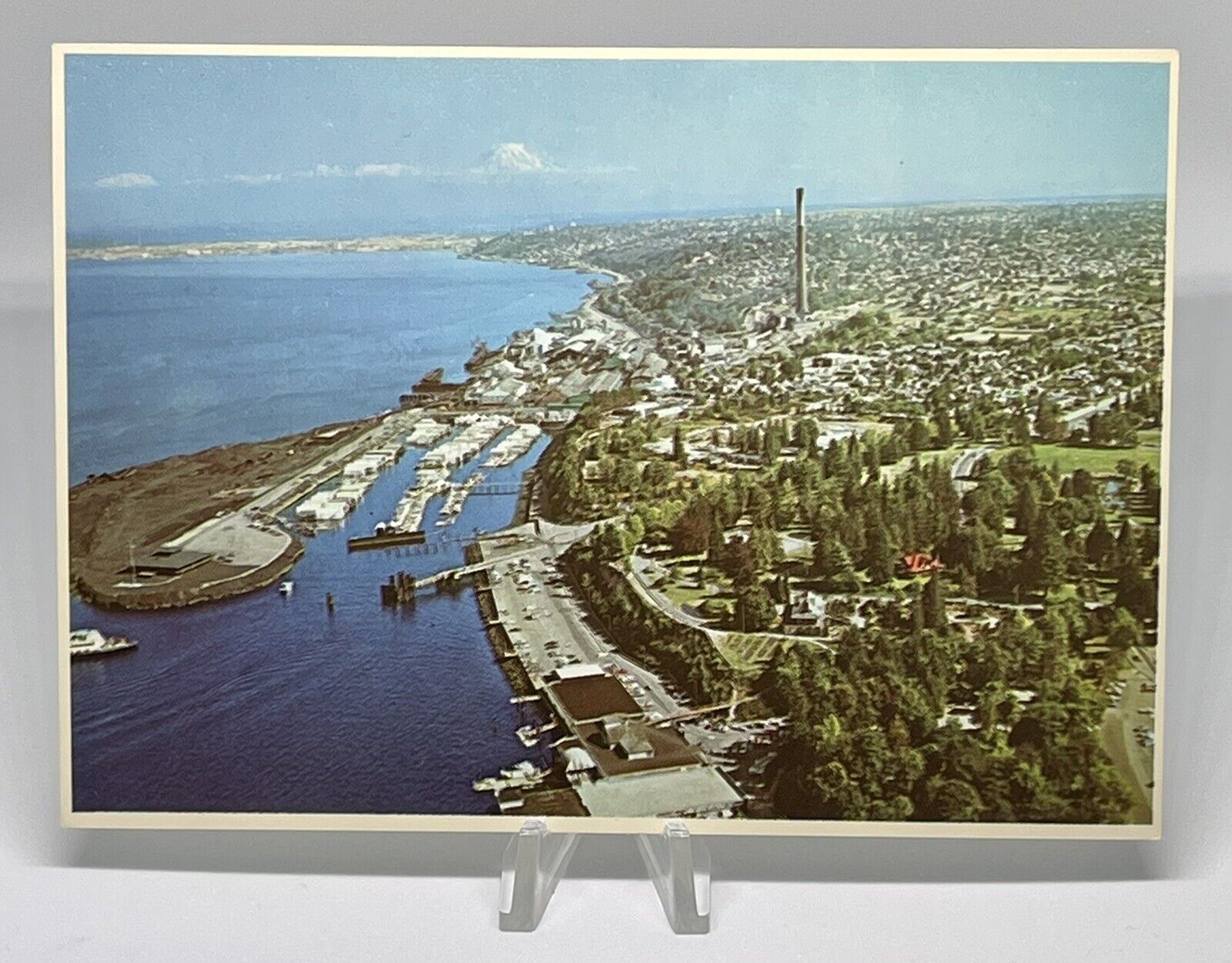 POINT DEFIANCE PARK VINTAGE POST CARD TACOMA WASHINGTON Queen of the Cascades