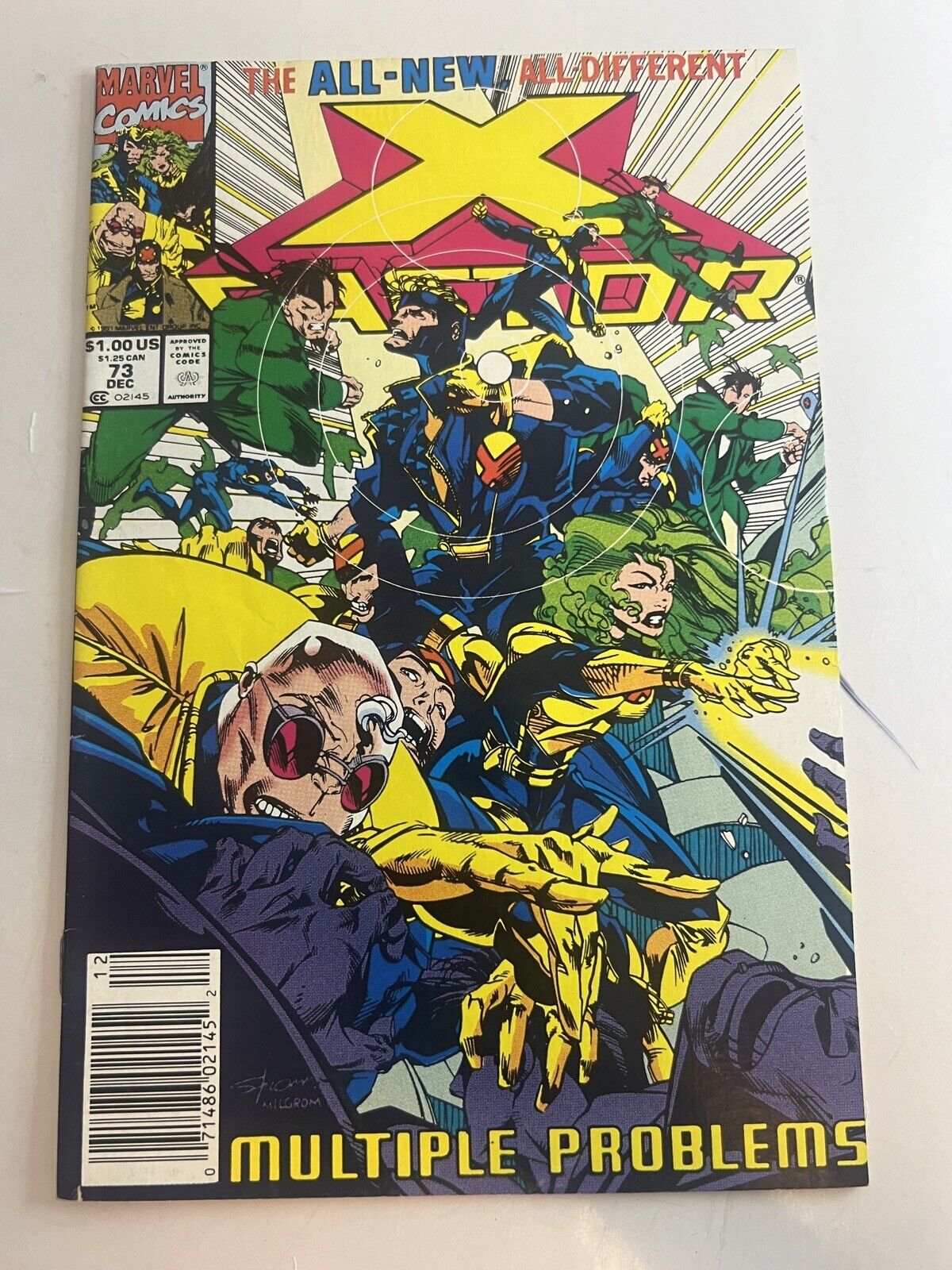 Vintage Comic X-FACTOR # 73 Dec 1991 - Marvel