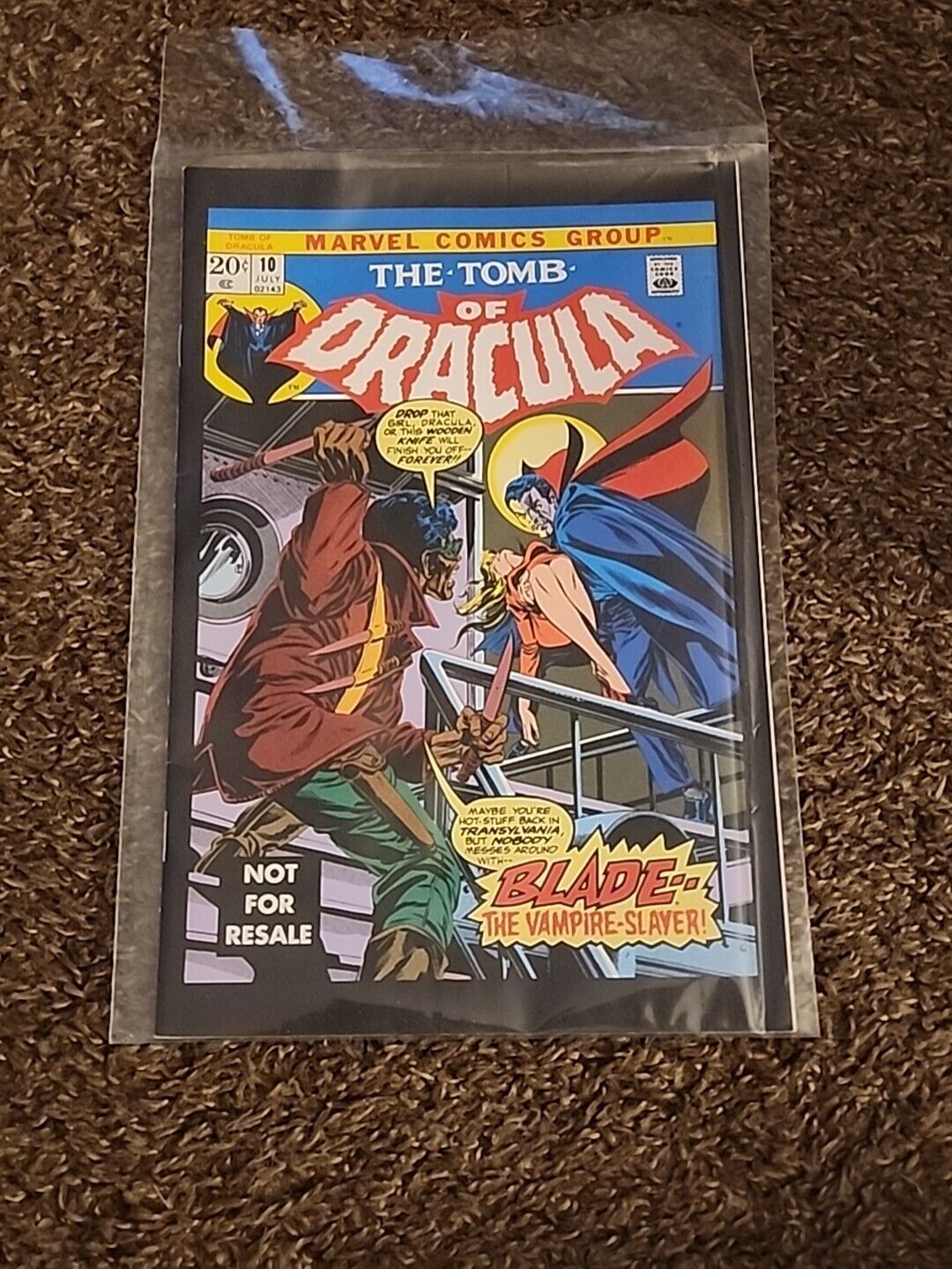 MARVEL Comic Book The-Tomb Of DRACULA