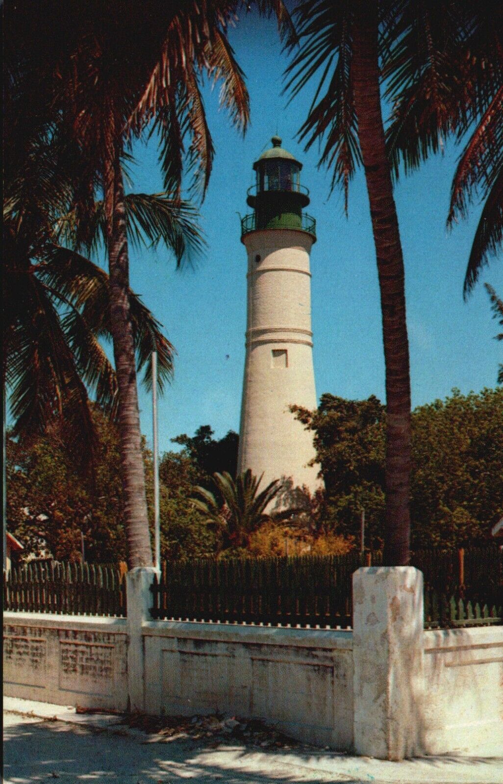 Postcard FL Key West Lighthouse Florida Chrome Unposted Vintage PC J8895