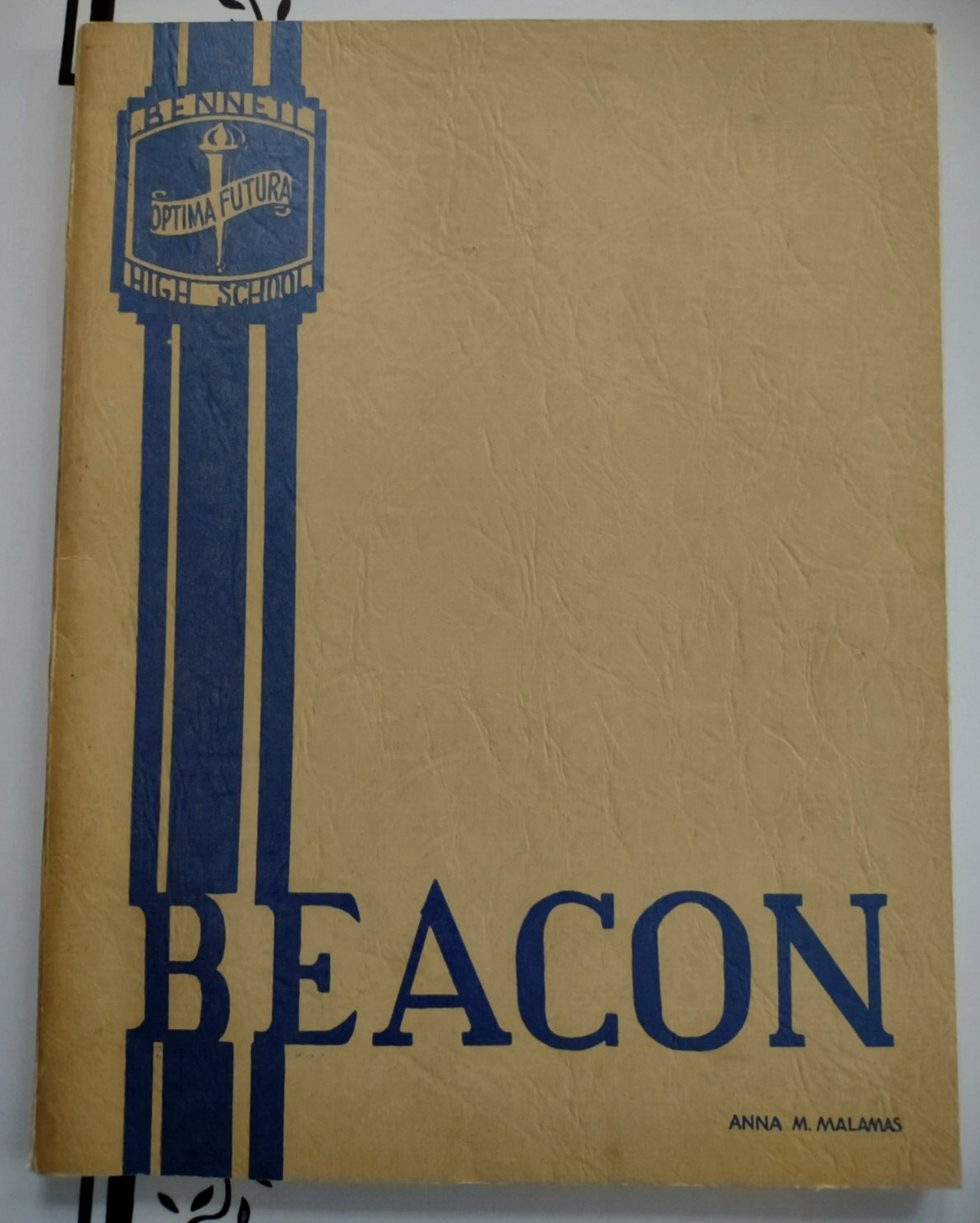 1949 Bennett High School Buffalo NY Yearbook - BEACON (Soft Cover)
