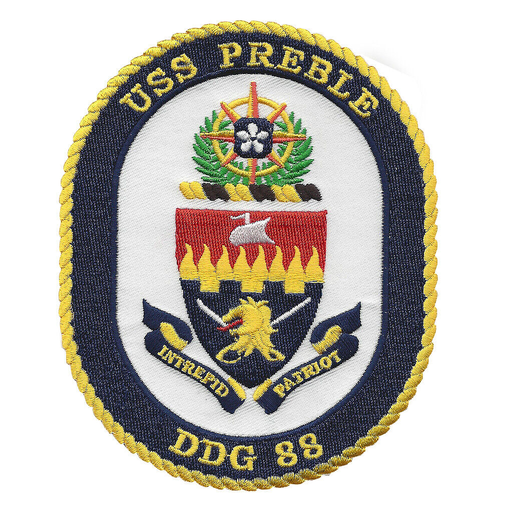 USS Preble DDG-88 Guided Missile Destroyer Patch