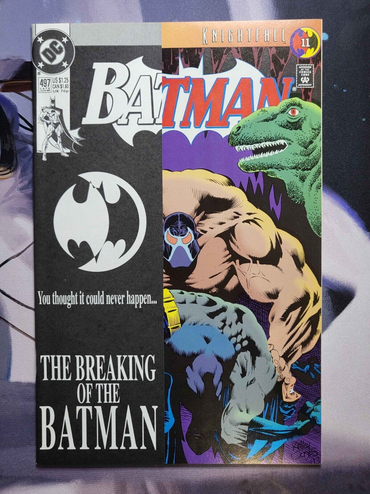 Batman #497 (1993), Bane Breaks Batman\'s Back NM 