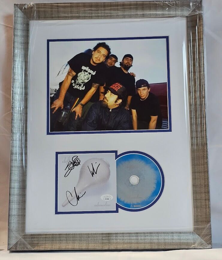 Def Tones Band Signed Autographed Adrenaline DefTones CD  Chino Moreno JSA Rare