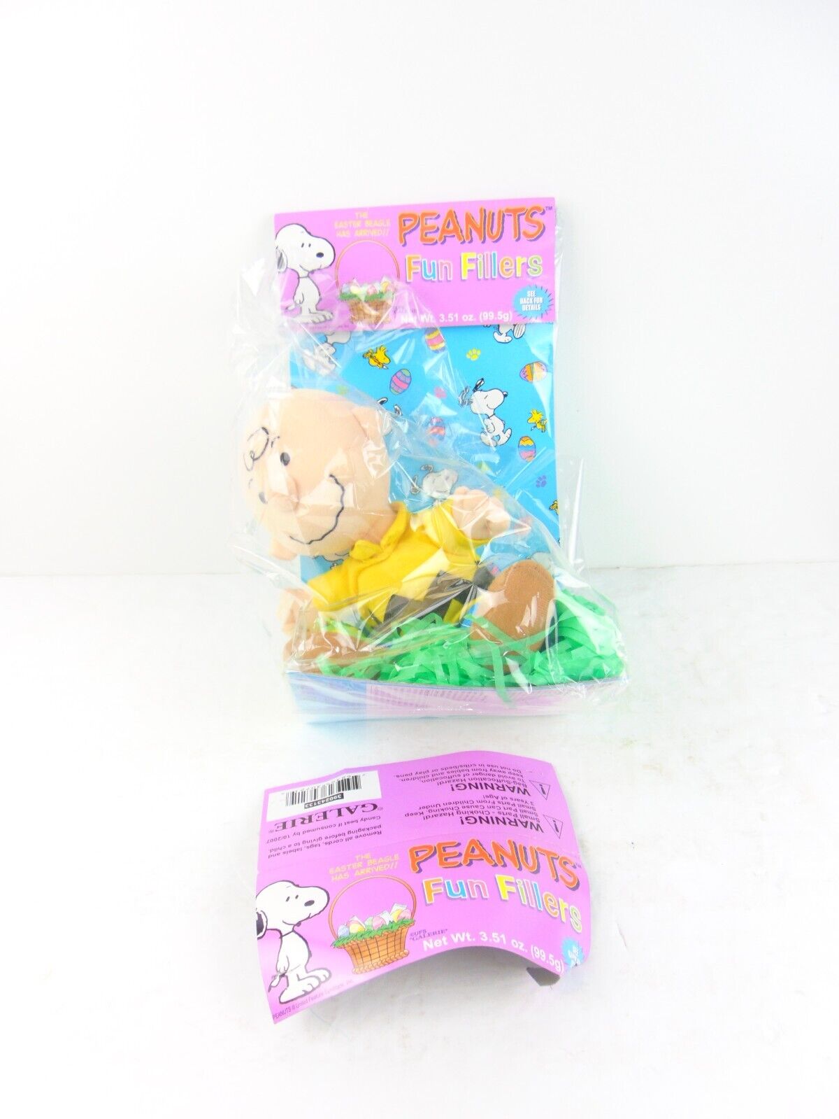 Vintage Galerie Peanuts Charlie Brown Easter Fun Fillers Plush