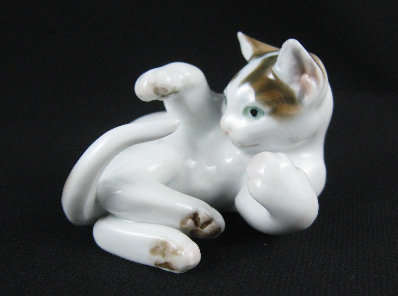 ROSENTHAL Classic Rose Collection Porcelain CAT FIGURINE Germany Kitty Kitten