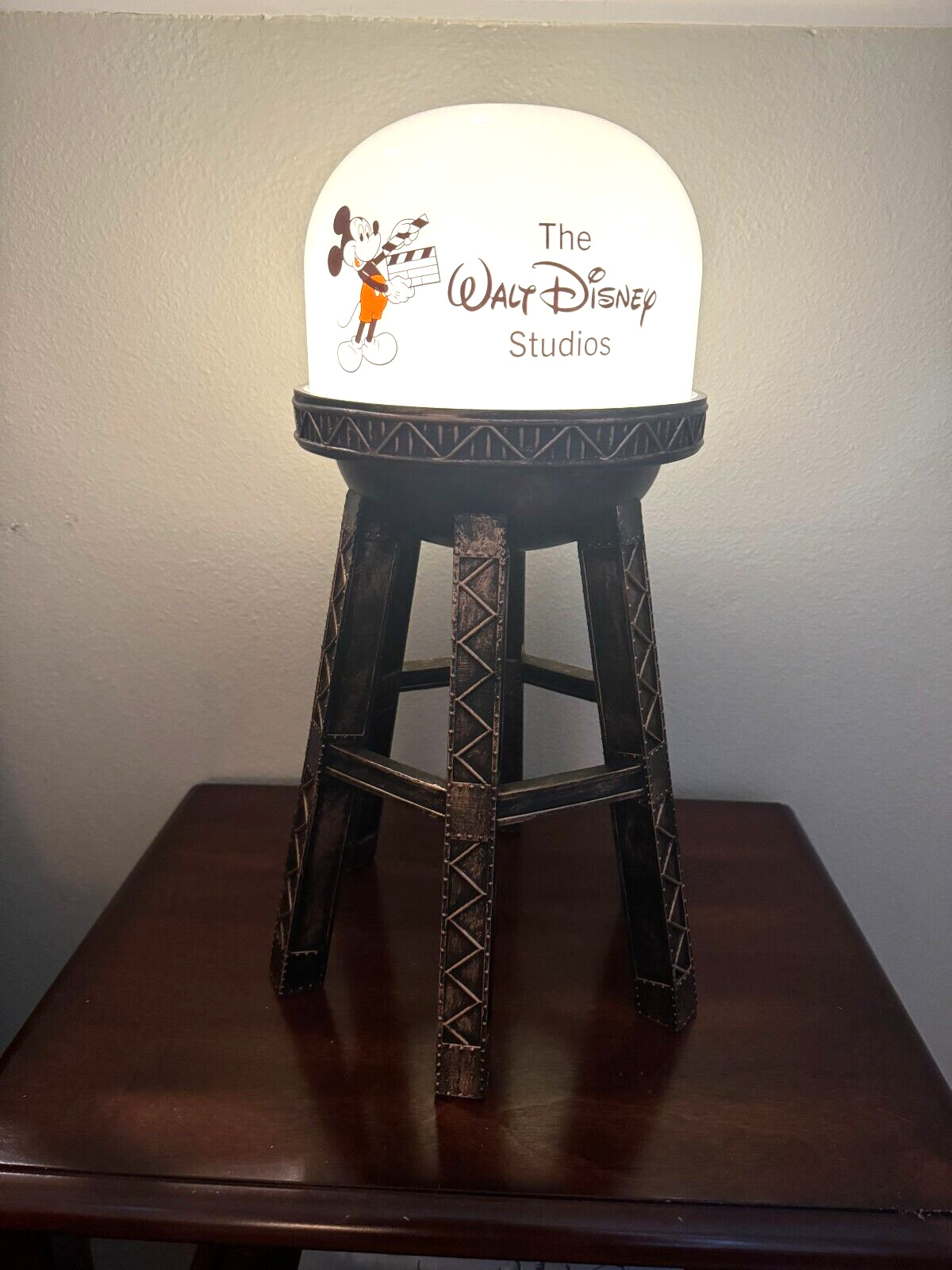 Disney Parks 100 Years Eras Walt Disney Studios Mickey Water Tower Lamp 18\