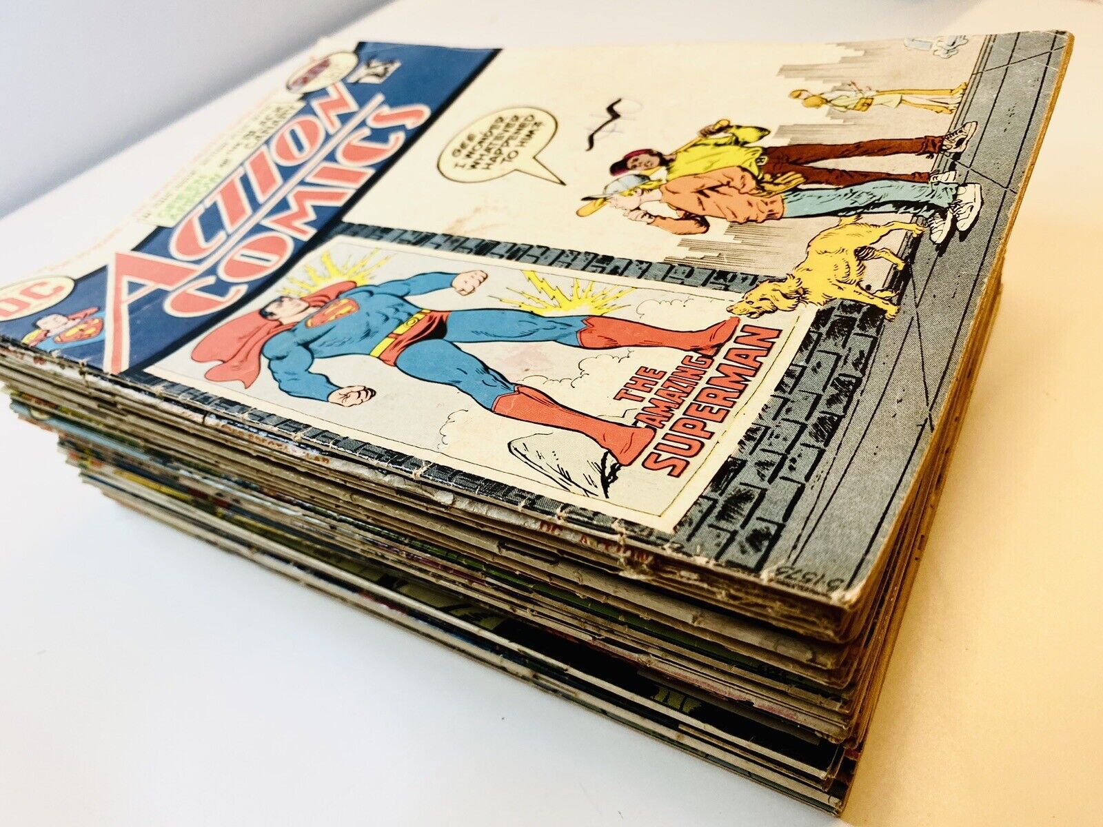 HUGE lot of 38 ACTION COMICS (DC, 1938) #428-512 456 457 466 468 469 Many more