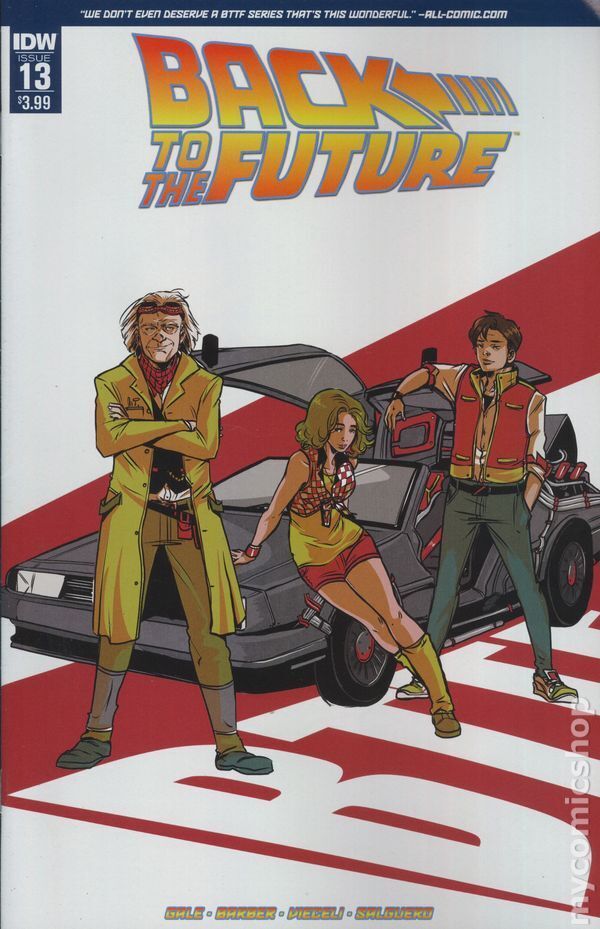 Back to the Future #13 FN/VF 7.0 2016 Stock Image