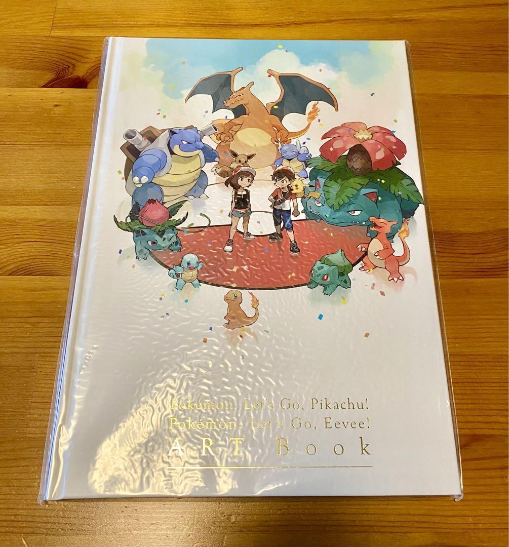 Pokemon let's go pikachu Eevee art Book center limited ver anime manga